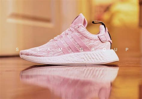 raw pink nmd_r2 primenit shoes fake vs real|how to identify nmd shoes.